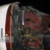 واژگونی اتوبوس حامل زائران اربعین حسینی استان یزد.