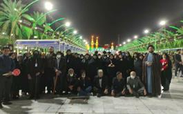 اعزام کاروان دفتر زیارتی معراج نور شهر دهدشت و طریق الکربلا شهر گچساران به عتبات و عالیات 